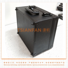 天然石样品盒-黑色大理石铝合金手提箱-尺寸可定做